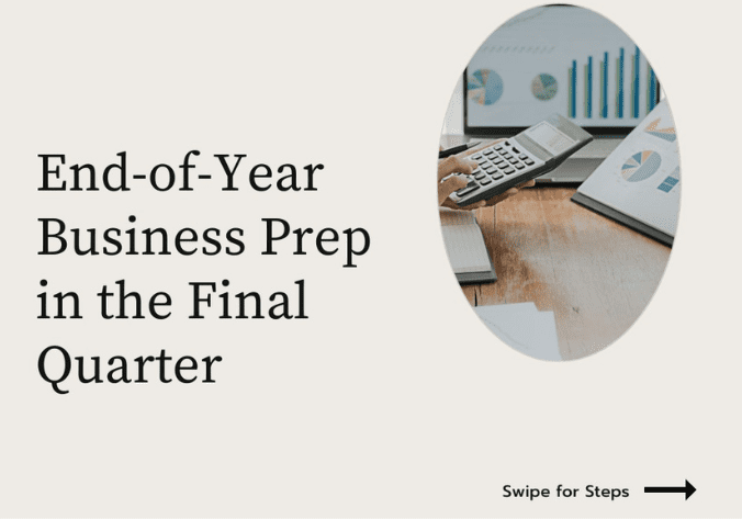 Final Quarter Business Prep